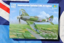 images/productimages/small/Supermarine Spitful F.Mk.14 trumpeter 02850 1;48 voor.jpg